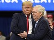 Tổng thống Mỹ Donald Trump và lãnh đạo Cộng hòa tại Thượng viện Mitch McConnell (Ảnh: AFP).