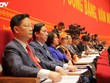 Các đại biểu dự đại hội XIII của ĐCS Việt Nam.