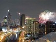 Thành phố Hồ Chí Minh bắn pháo hoa dịp Tết dương lịch 2021. (Ảnh: Thanh Vũ/TTXVN).