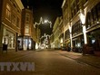 Cảnh vắng vẻ trên đường phố tại Haarlem, Hà Lan, ngày 23/1/2021, trong bối cảnh các biện pháp hạn chế do dịch COVID-19 được áp đặt. (Ảnh: THX/TTXVN).