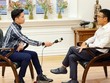 Tổng giám đốc HOSE - Lê Hải Trà trả lời phóng viên Bản tin Tài chính Kinh doanh về tình trạng nghẽn lệnh.