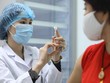 Triển khai tiêm thử nghiệm vaccine Nano Covax. (Ảnh: Minh Quyết/TTXVN).