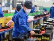 Dây chuyền sản xuất pin tại một nhà máy ở thành phố Hoài Bắc thuộc tỉnh An Huy, Trung Quốc. Ảnh: AFP.