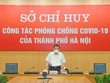Chủ tịch UBND thành phố Hà Nội phát biểu chỉ đạo tại cuộc họp trực tuyến chiều 2/8.