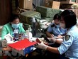 Quản lý thị trường phát hiện kho hàng lậu toàn thiết bị y tế trong điều trị COVID-19. (Ảnh: TTXVN phát).