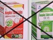 Bộ Y tế đã có cảnh báo về 2 sản phẩm xuyên tâm liên giả mạo công dụng phòng chống COVID-19.