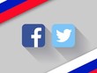 Facebook và Twitter tiếp tục bị phạt ở Nga. (Nguồn: bankinfosecurity).