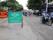 Mô hình 'Cảng xanh' an toàn, không có dịch được thiết lập tại cảng cá Mỹ Tân (xã Thanh Hải, huyện Ninh Hải). (Ảnh: Nguyễn Thành/TTXVN).