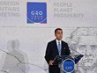 Ngoại trưởng Italy Luigi di Maio tại cuộc họp báo ở Matera (Italy), ngày 29/6/2021. (Ảnh: THX/TTXVN).