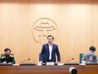 Ông Chử Xuân Dũng, Phó Chủ tịch Ủy ban nhân dân thành phố Hà Nội chỉ đạo về công tác phòng chống dịch bệnh. (Ảnh: PV/Vietnam+).