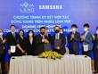 Samsung cùng Novaland ký kết hợp tác, đồng hành trên nhiều lĩnh vực ngày 08/11/2021.
