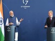 Thủ tướng Ấn Độ Narendra Modi và Thủ tướng Đức Olaf Scholz. (Nguồn: Times of India).