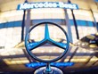 Trong quý 1/2022, doanh số bán hàng của Mercedes-Benz đã giảm khoảng 10% so với cùng kỳ năm ngoái. (Nguồn: AFP).
