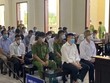 Các bị cáo tại phiên tòa xét xử. (Nguồn: congly).