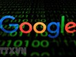 Biểu tượng Google trên màn hình máy tính bảng. (Ảnh: AFP/TTXVN)