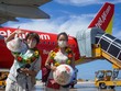 Du khách quốc tế đến Việt Nam trên chuyến bay của Vietjet (ảnh: C.L).