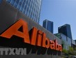 Biểu tượng Alibaba tại văn phòng của tập đoàn ở Bắc Kinh, Trung Quốc. (Ảnh: AFP/TTXVN).