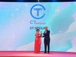 Đại diện Tập đoàn CT Group tại lễ trao giải HRAA 2022.