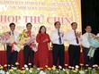HĐND tỉnh Bà Rịa - Vũng Tàu chức mừng các cá nhân nhận nhiệm vụ mới (ảnh: Lưu Sơn)