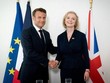 Tổng thống Pháp Emmanuel Macron và Thủ tướng Anh Liz Truss. (Nguồn: Reuters).