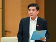 Tổng Thư ký Quốc hội Bùi Văn Cường báo cáo về việc chuẩn bị Kỳ họp thứ 4, Quốc hội khóa XV.