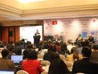 Phó thủ tướng Trần Lưu Quang phát biểu tại diễn đàn kinh tế Việt Nam-Nhật Bản 2023.