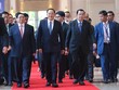 Thủ tướng Chính phủ Phạm Minh Chính, Thủ tướng Lào Sonexay Siphandone và Thủ tướng Campuchia Hun Sen nhất trí đẩy mạnh hợp tác kết nối ba nền kinh tế. (Ảnh: Nhật Bắc).