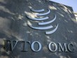Logo của Tổ chức Thương mại Thế giới (WTO) tại trụ sở ở Geneva, Thụy Sĩ. (Nguồn: Reuters).