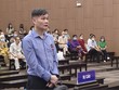 Bị cáo Phạm Thanh Hải tại tòa sáng 19/4. (Nguồn: Báo Thanh Niên).