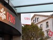 Biểu tượng ngân hàng UBS tại Geneva (Thụy Sĩ), ngày 20/3/2023. (Ảnh: THX/TTXVN)