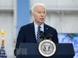 Tổng thống Mỹ Joe Biden phát biểu tại thành phố Philadelphia, bang Pennsylvania ngày 17/6/2023. (Ảnh: AFP/TTXVN)