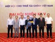 Ban chấp hành Hiệp hội Cho thuê tài chính nhiệm kỳ V, giai đoạn 2023-2027.