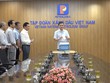 Ban Lãnh đạo Petrolimex ủng hộ tại văn phòng Tập đoàn.