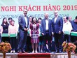Hội nghị khách hàng Pymepharco với sự tham dự của ông Peter Goldschmidt, Tổng giám đốc Tập đoàn Stada (Đức) và ông Huỳnh Tấn Nam - Tổng giám đốc Pymepharco.