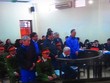 Các bị cáo trong vụ Nguyễn Đức Kiên và đồng phạm tại tòa phúc thẩm (ảnh chụp qua màn hình)