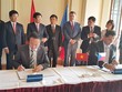 Chủ tịch nước Trương Tấn Sang, Tổng thống  Séc, Milos Zeman và lãnh đạo 2 nước chứng kiến lễ ký kết thỏa thuận hợp tác giữa FECON và SKD