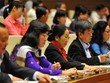 Quốc hội tiến hành phê chuẩn bổ nhiệm thành viên Chính phủ