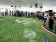 Sa bàn quy hoạch vùng Thủ đô. Ảnh: NH
