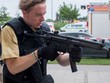 Cảnh sát Đức tại hiện trường vụ xả súng ở Munich. (Nguồn: cnn.com)