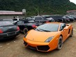 Lamborghini Gallardo nổi bật cùng hàng chục siêu xe khác. Ảnh:Lâm Việt Cường.