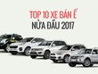 10 mẫu ôtô người Việt "chê" nhất nửa đầu 2017