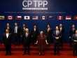 Đại diện các nước tham gia ký kết CPTPP tại Chile. Ảnh:Reuters