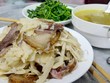 Măng đắng xào thịt lợn hun khói nên thử ở Mẫu Sơn