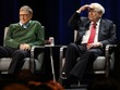 Bill Gates và Warren Buffett trong một sự kiện.