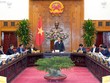 Thủ tướng Nguyễn Xuân Phúc chủ trì cuộc họp thường trực Chính phủ về đẩy mạnh hợp tác với Lào