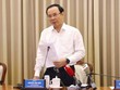 Bí thư Thành ủy TP.HCM Nguyễn Văn Nên nhìn nhận, những khó khăn đã được dự tính trước, nhưng các chỉ số giảm sâu hơn điều được dự đoán. Ảnh: Thành Nhân
