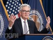 Chủ tịch Ngân hàng Dự trữ Liên bang Mỹ (Fed) Jerome Powell trong cuộc họp báo công bố quyết định tăng lãi suất của Fed, tại Washington DC., ngày 3/5/2023. (Ảnh: THX/TTXVN)