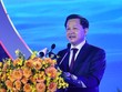 Phó thủ tướng Lê minh Khái phát biểu tại Lễ Khai mạc festival Tôm Cà Mau 2023