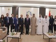 Bộ trưởng Công thương và đoàn công tác của Việt Nam làm việc với Quốc vụ khanh phụ trách Thương mại quốc tế, Bộ Ngoại thương UAE.