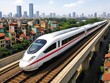 Đường sắt tốc độ cao Bắc - Nam đoạn đi qua TP.HCM có chiều dài 13,49 km.